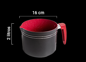 Leiteira Redsilver - 2 litros
